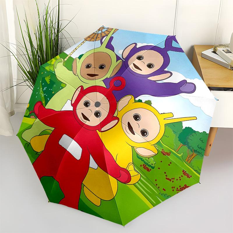 

Teletubbies, Outdoor Automatic Opening and Closing, 8 rib Structure Portable Umbrella, Suitable for Men and Women in All Seasons Perfect Gi