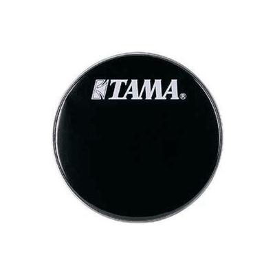 BK20BMWS Bass Drum Head/Superstar/Black Head (White TAMA Logo)