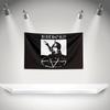 B-Bathorys Flag Rock Music Band Banner HD Printing Tapestry Exhibition, Music Band Fans, Garage Decor