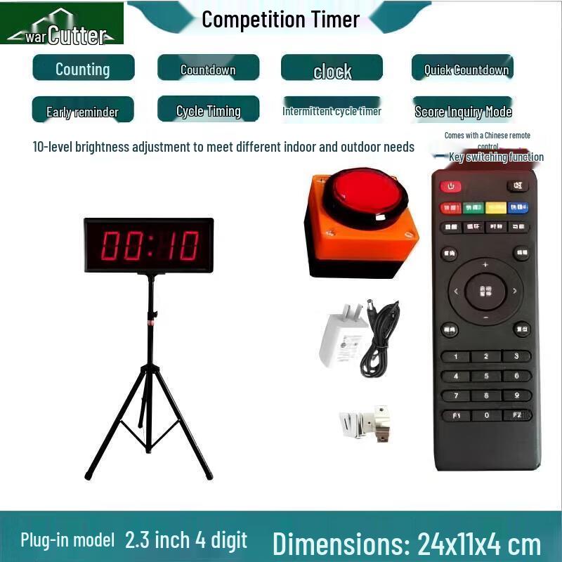 LED Digital Competition Timer Stopwatch Competition Timer