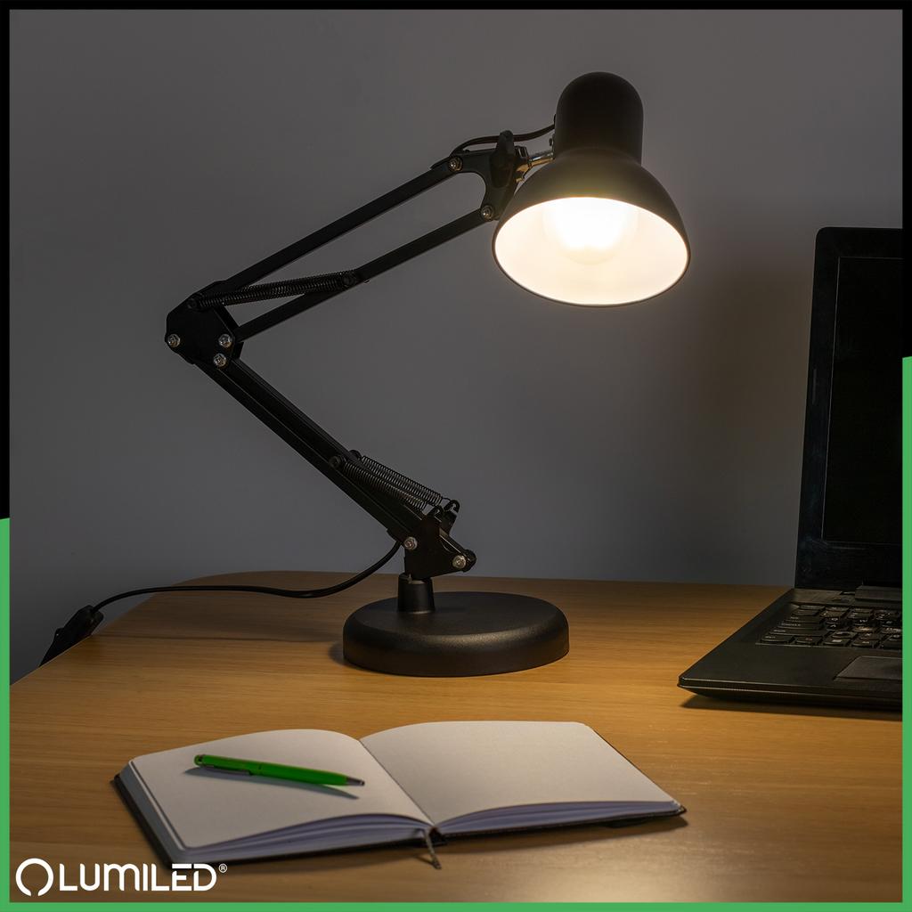 Desk Lamp Drawing Table Lamp E27 Tobi Lumiled + Clamp Desk