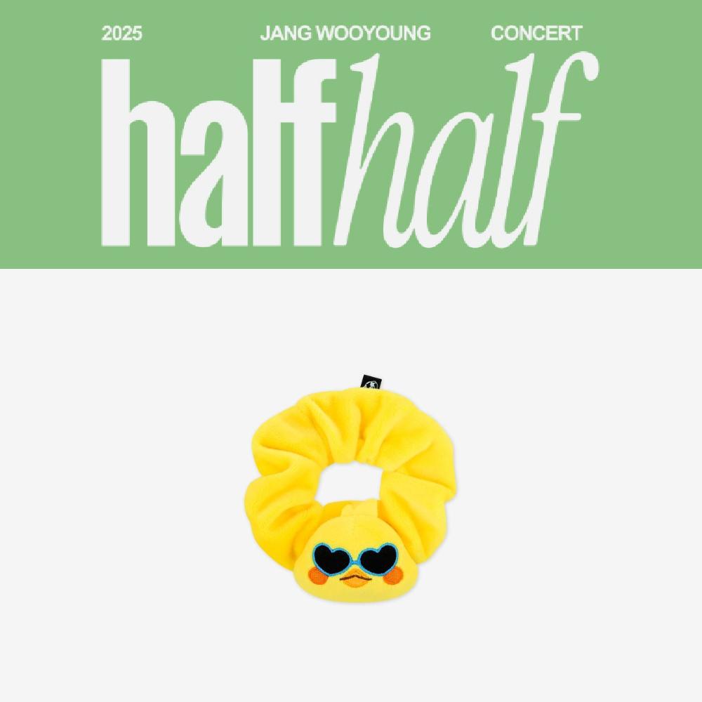 

Pre-order 2025 JANG WOOYOUNG Concert half half Pi Young Scrunchie Baby ver.