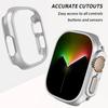 Matte Protective Cover for Apple Watch Ultra 2 PC Transparent Bumper Hard PC Frame Protector Case for Iwatch Ultra 49mm