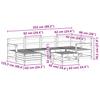 7 Piece Garden Sofa Set Pressure Treated Pine Wood