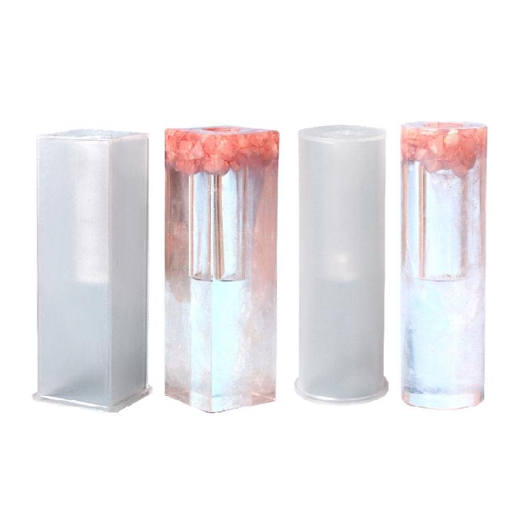 Flower Vase Resin Casting Mold Pen Holder Epoxy Cup Mould DIY Craft Organizer