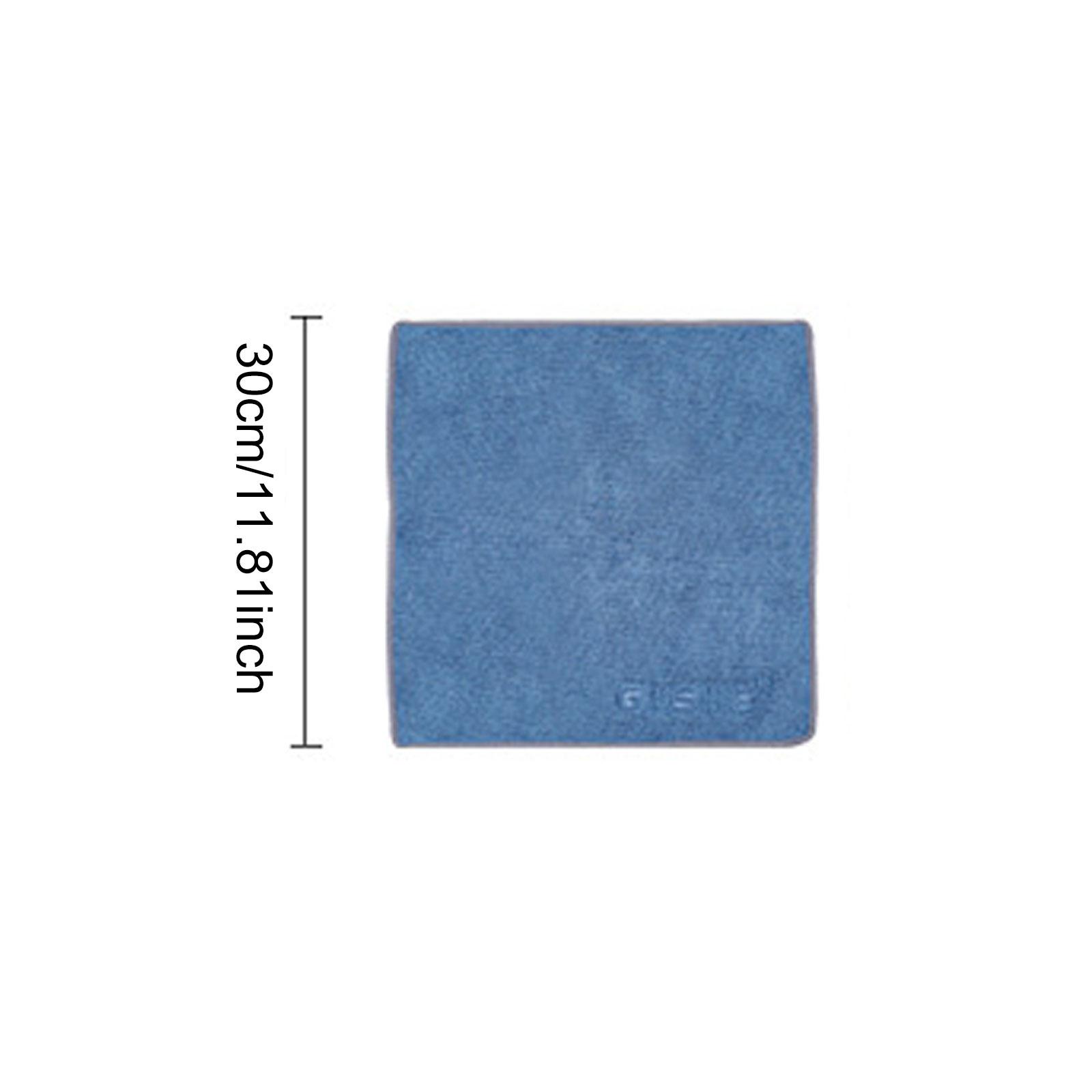 

Высококачественное полотенце для мытья автомобиля из микрофибры, мягкая ткань для сушки, полотенца для кузова автомобиля, двухслойные плюшевые утолщенные водопоглощающие автомобильные полотенца 30x30 cm