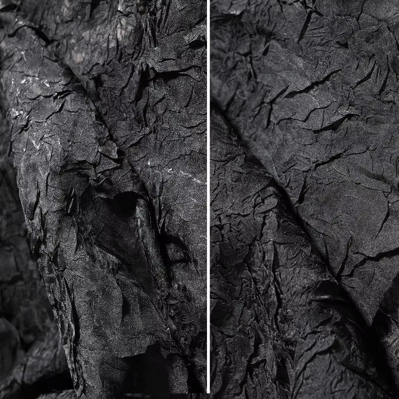 50x75cm Chiffon 3D Texture Crepe Pleated Fabric Skirt Shirt Designer Fabric Diy Sewing Stage Apparel Wedding Dress Decor