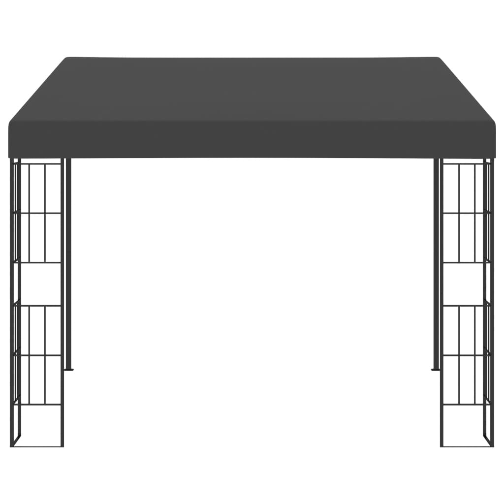 Wall Mounted Pavilion 3x3 M Anthracite Fabric