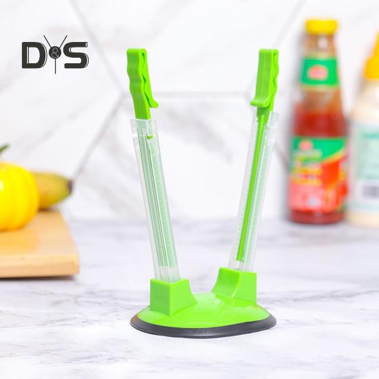 Justerbart väskhållarställ Plast Fryspåsehållare Expanderbar Frysorganisatör för Batchmatlagning Och Måltidsplanering