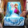 Prinzessin Elsa und Anna Frozen Cartoon Decke Ist Weiche und Bequeme Decke Geeignet für Einen Raum Drehbank Sofa Bett Heimdekoration