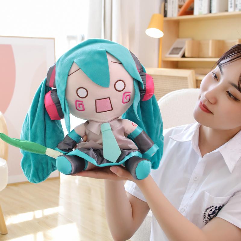 30cm Hatsune Miku Plush Toy Kawaii Stuffed Ievan Polkka Miku Doll Xmas Gifts Girl Child Soft Plushies