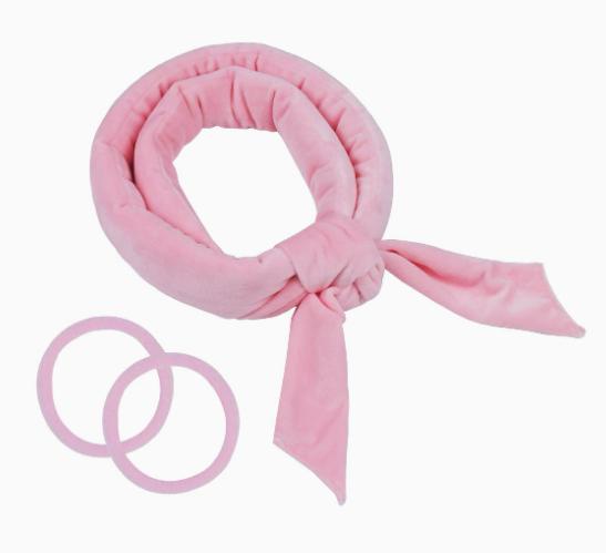 

Без нагрева Бигуди-повязка Мягкая плойка для волос Бигуди без нагрева Бигуди для сна Ленивые локоны Бигуди-повязка Инструменты для укладки розовый