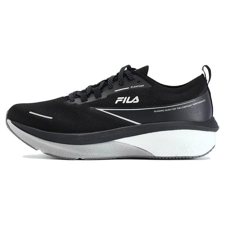 FILA 3APANTHER Rebound Textile, Synthetic Leather Cushioning Lightweight Low top Running Shoes Men s Caviar Gray A12M331104FBC 44.5