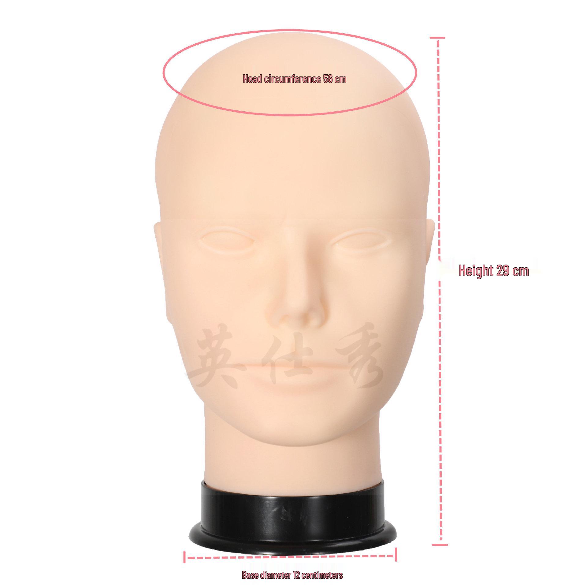 

No-Makeup Style Mannequin Head with Pursed Lips for Makeup and Wig Display
