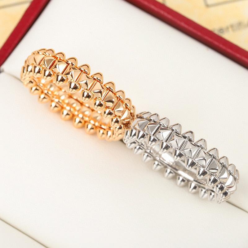 

Новые Винтажные Горячие Брендовые Кольца Чистое Серебро 925 пробы Роскошные Ювелирные Изделия для Женщин Кольца для Помолвки Превосходное Качество Дизайнерские Женские Кольца 8 серебряный