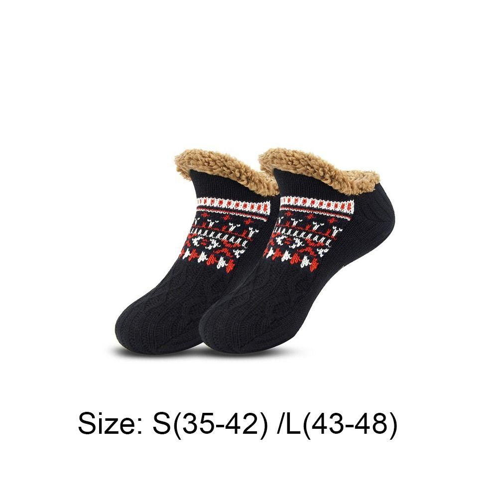 Colorful Floor Socks Non Slip Grip Sleeping Socks Useful Thermal Slipper Socks  Home Wear