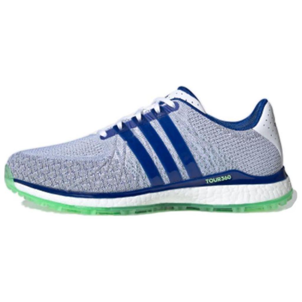 Adidas Tour360 XT SL Spikeless Textile Golf Shoes 'Cloud White Royal Blue' EG4875