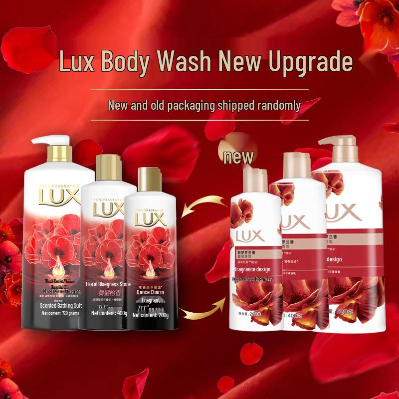 lux Drunken Roland Fragrance Essential Oil Shower Gel Twin Pack