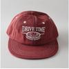 Fashion Hat autumn new retro letter embroidered flat-brimmed hat simple niche versatile sunshade casual baseball cap for men and women
