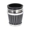 IBUKI-STYLE CB400F Air Filter, 2.0 inches (50 mm), Black, Universal Oval Power , Aluminum