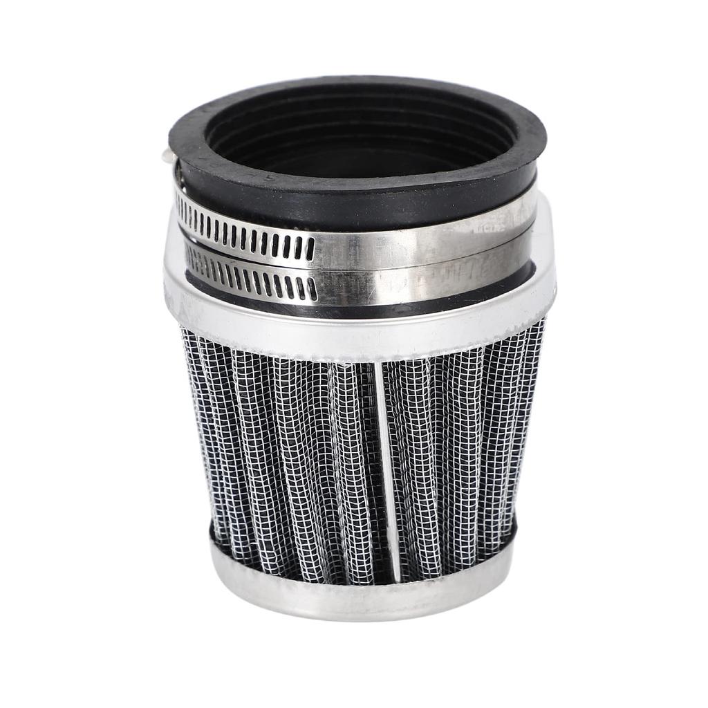 IBUKI-STYLE CB400F Air Filter, 2.0 inches (50 mm), Black, Universal Oval Power , Aluminum