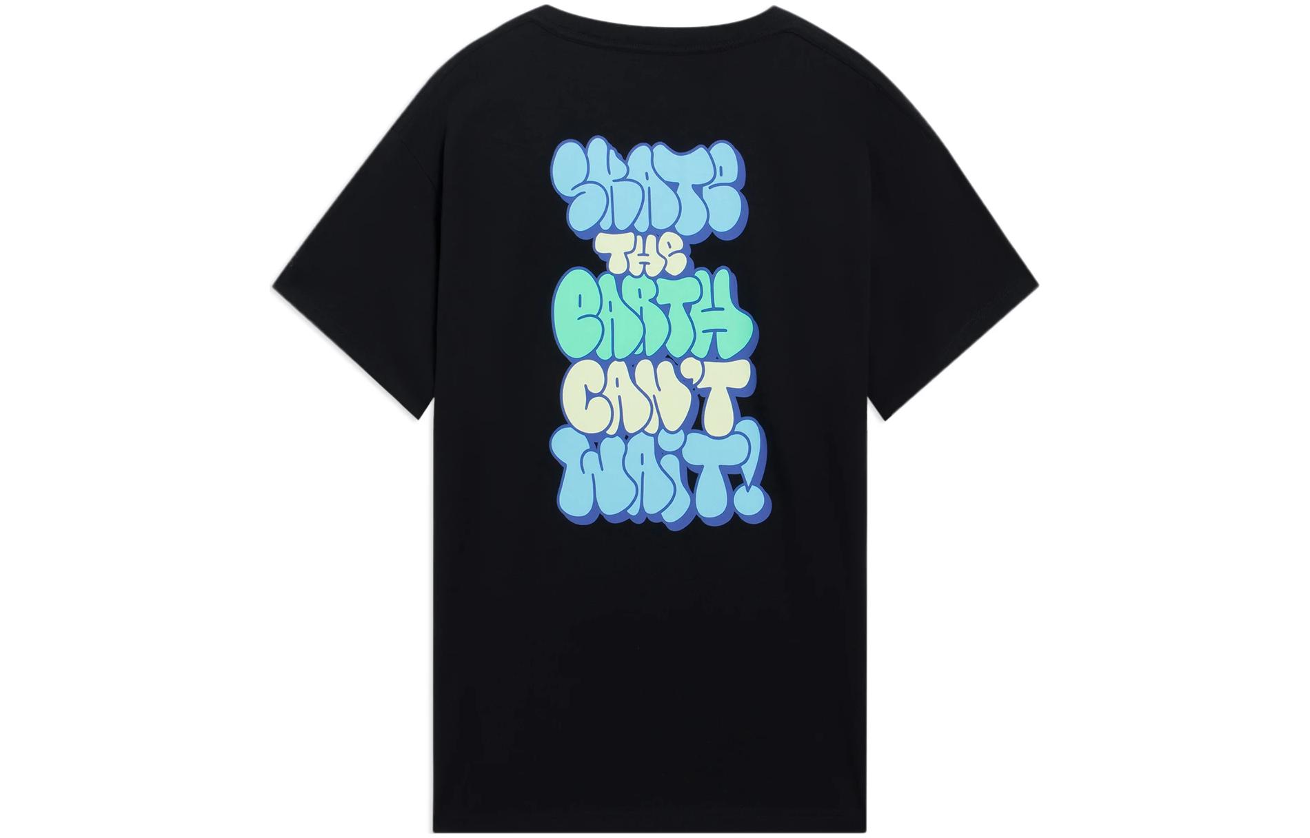 Li Ning x Persue , Skateboard T Shirt Unisex Black AHSS295-1 L