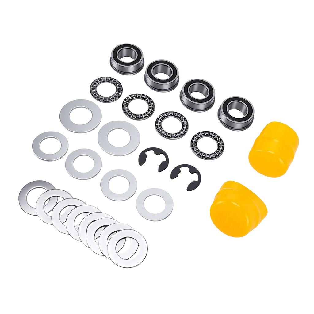 Front Wheel Bushing To Bearing Conversion Kit Replacement for L100 L105 L108 L110 L120 L130 D100 D120 M123811 Front