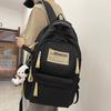 Schoolbags College Students Girls High School Students Burgundy Large Capacity Junior High School Students Backpack