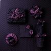Musubi Furoshiki Wrapping Cloth 45cm Kisairo Rikyu-ume Kon/Purple Made in Japan 10215-107 Multi Approx. 45x45cm