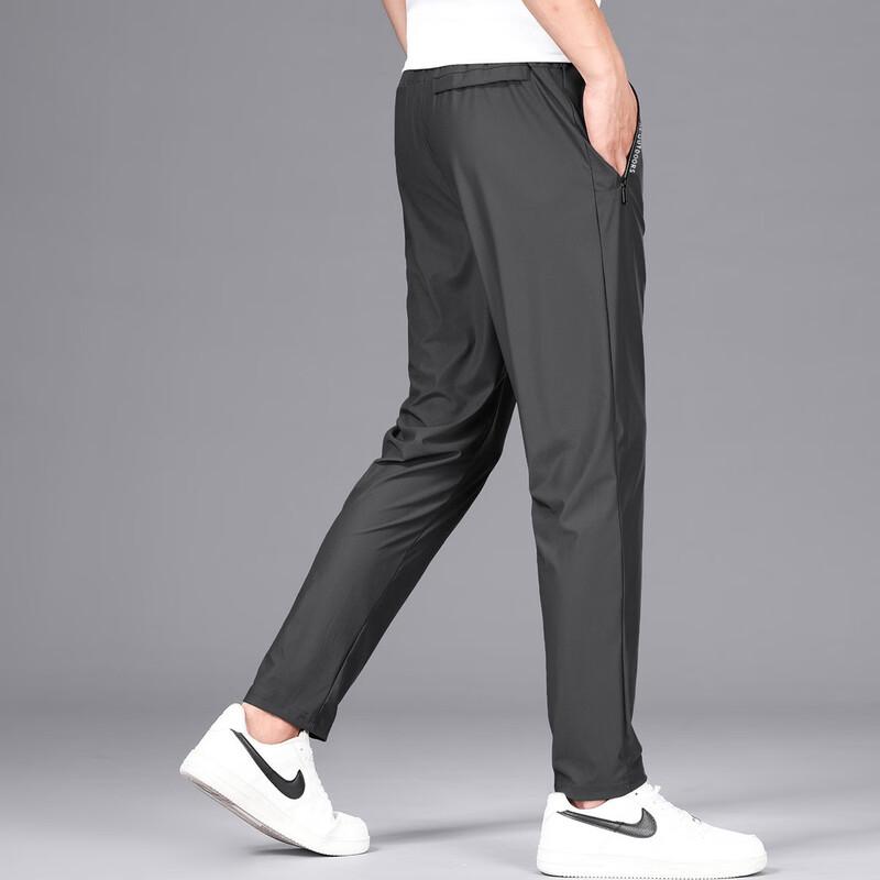 JEEP Men's Summer Lightweight Straight-Leg Casual Pants