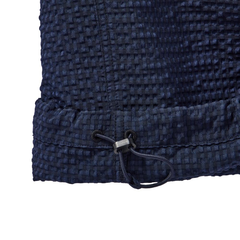 BROMPTON LONDON Seersucker Set Trousers - Navy (P242Mpt532)