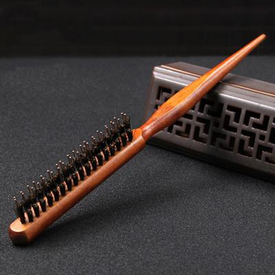 Professional Salon Teasing Back Hair Brushes Wood Slim Line Comb Hairbrush