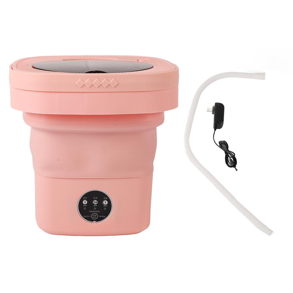 8L Mini Foldable Washing Machine Portable Underwear Laundry Machine for Dormitory Apartment Hotels