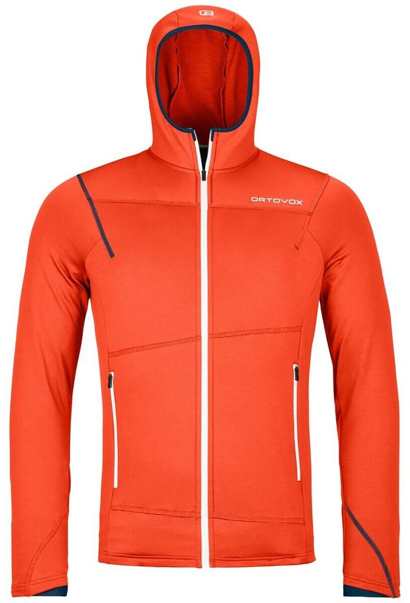 Куртка Ortovox Fleece Light Hoody M (87131) горячий оранжевый M