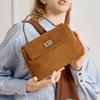 Light Luxury Korean Niche Women's High-End Handbag New Genuine Leather Japanese Style Women's Cowhide Crossbody Bag