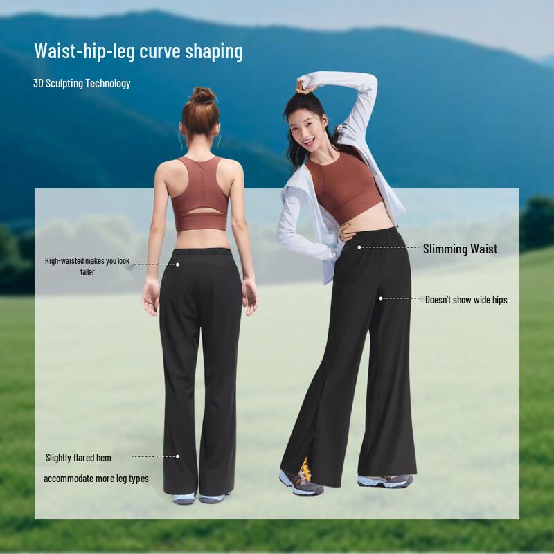 Beneunder AS012 Sun Protection Cooling Flare Pants