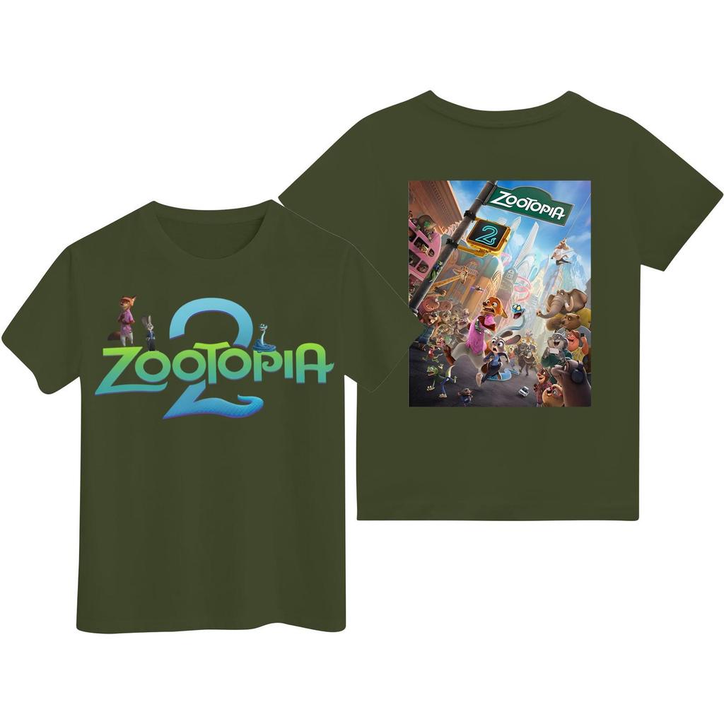 Children's Casual Fashion Cartoon Print Short-sleeved T-shirt Top