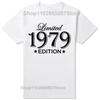 Made In 1979 Limited Edition 45 Years Of Being Awesome T Shirts Gifts Cotton Summer Tees Tops Unisexs Short Sleeve Tshirt