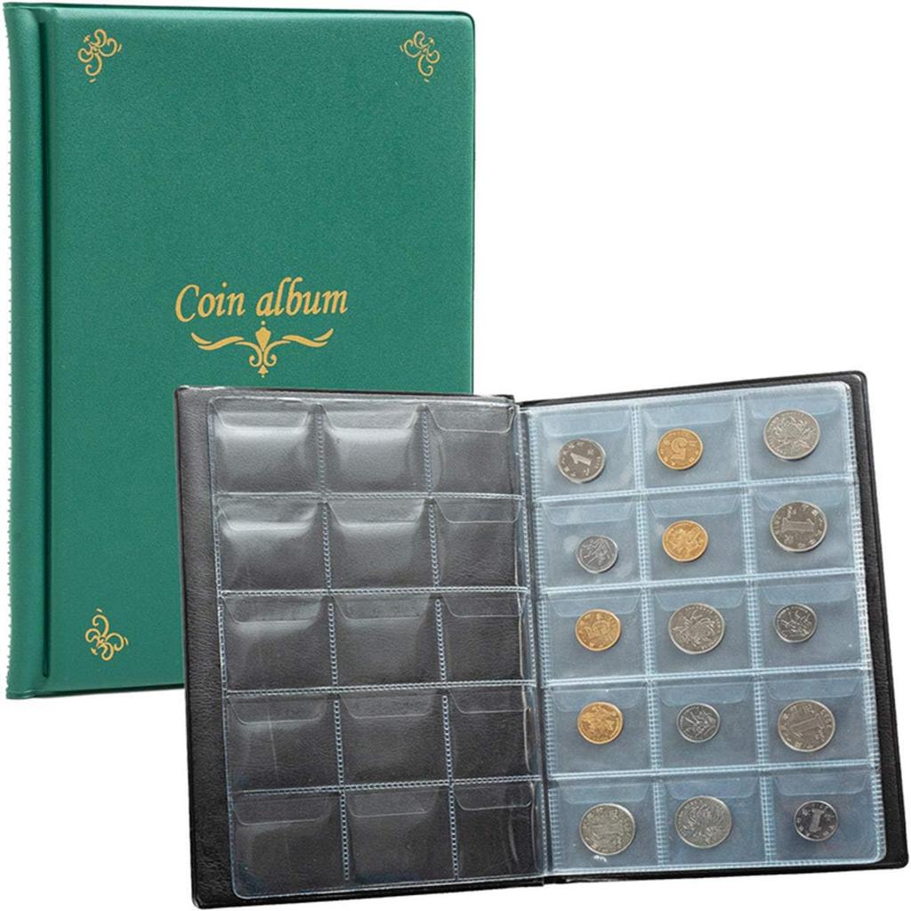 150 Pockets Album For Coins Collection Book Home Decoration Photo Album Coinning  Holders Collection Book Scrapbook