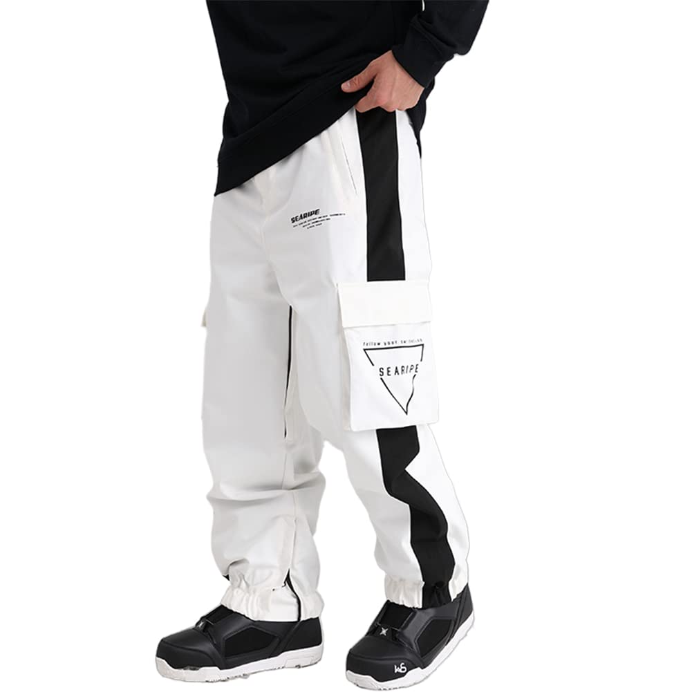 

HOTIAN Сноубордические штаны для мужчин и женщин, 6 размеров, водостойкие, устойчивые к истиранию, разных цветов, (XS-XL), 10 000 мм, Водонепроницаемый, Устойчивый, Теплый, XYP-K2107