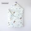 Four-Season Anti-Startle Swaddle: Class A Thickened Cotton Blanket for Newborns