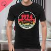 Classic Vintage Born in 1974 Retro 70s Style Birthday Year Tshirt Men Women Unisex T Shirt Streetwear Comfort Summer Cotton Tee