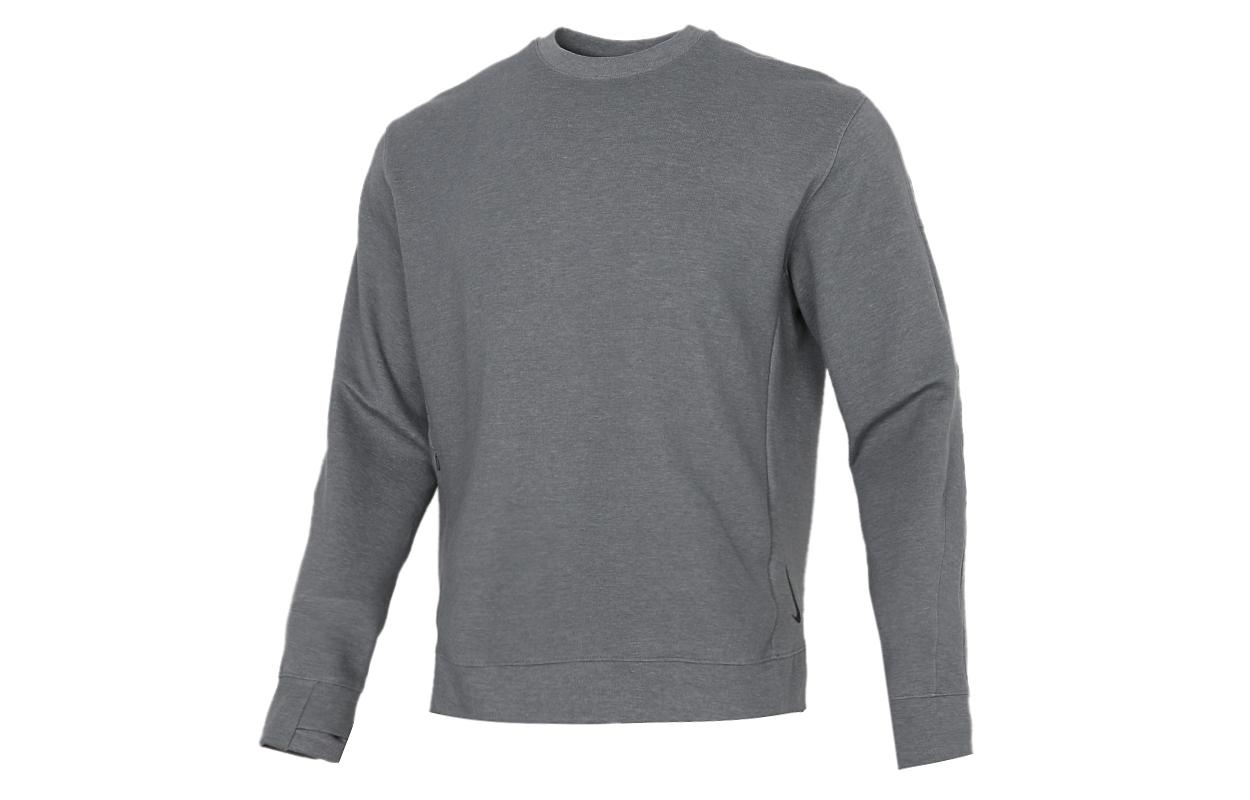 Nike Sweatshirts Men s Gray Crew Neck Moderate Regular CU6246-068 XL