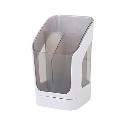 Utensil Drying Rack Chopsticks Holder Spoon Fork Drain Rack Basket Storage Organizer Compartment Box