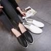 Mocassini bianchi versatili slip-on da donna – Scarpe casual basse da sera per l'autunno 2025