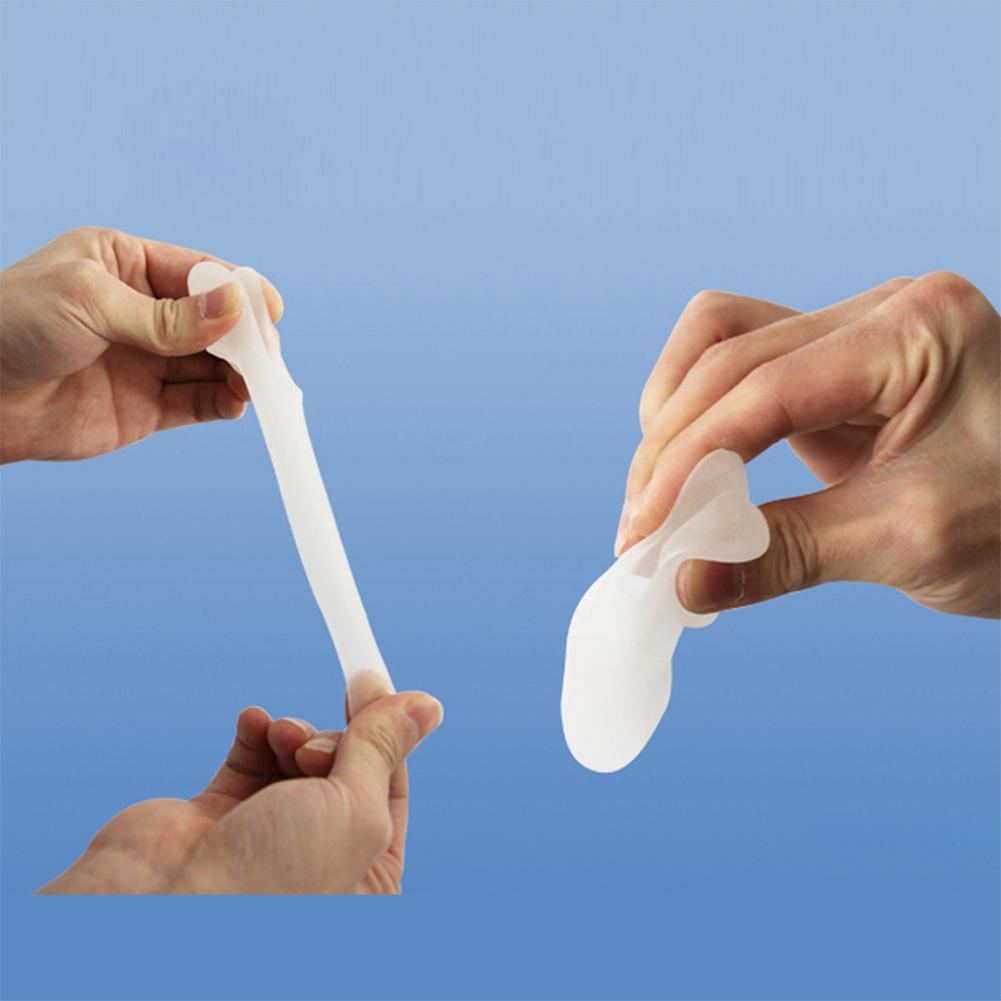 Hallux Valgus Guard Soft Silicone Corrector Separator Bunion Pain Protection Feet Straightener for Man Woman