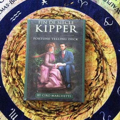 Englische Tarotkarte, leuchtende Farbe, glänzendes Kunstpapier, Tarot-Wahrsagekarten-Brettspiel zum Spaß