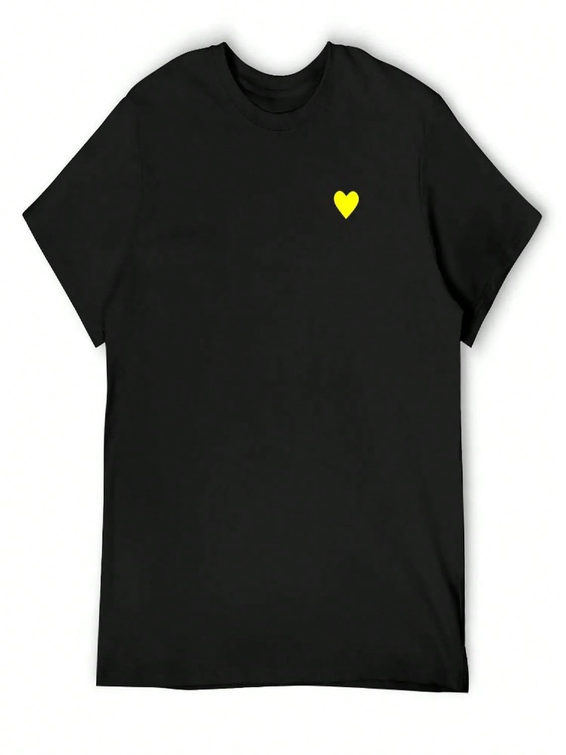 Heart Small Yellow Cute T-Shirt Heavyweights Sports Fans unisex T Shirt S разноцветный