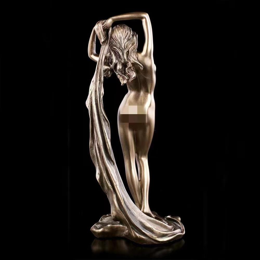 Exquisite Resin Goddess Figurine Modern Home Decor Sculptural Accent For Living Desk Room