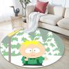 Butters Pattern Round rug,Carpet Rug for Living Room Bedroom Playroom ,Non-slip Floor Mat,Holiday Gifts and Birthday Gifts.
